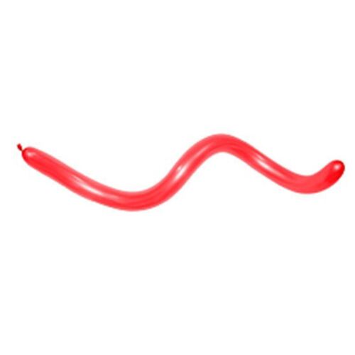 360T Fashion Red Modelling Latex Balloons 100 Pack