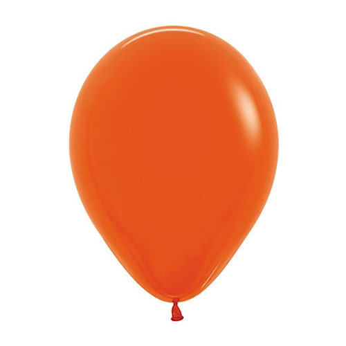 30cm Sempertex Fashion Orange Latex Balloons 25 Pack