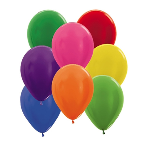 30cm Sempertex Metallic Assorted Latex Balloons 25 Pack