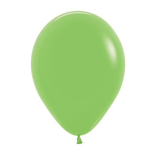 30cm Sempertex Fashion Lime Green Latex Balloons 25 Pack