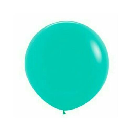 90cm Fashion Aquamarine Green Latex Balloons 2 Pack