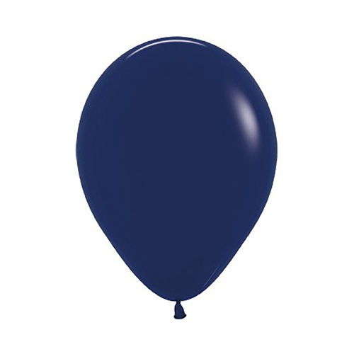 30cm Sempertex Fashion Navy Blue Latex Balloons 25 Pack
