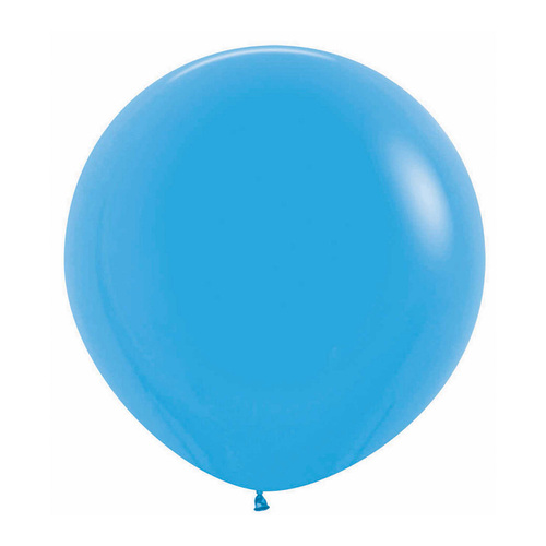 60cm Sempertex Fashion Blue Latex Balloons 3 Pack