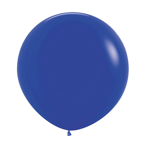 60cm Sempertex Fashion Royal Blue Latex Balloons 3 Pack