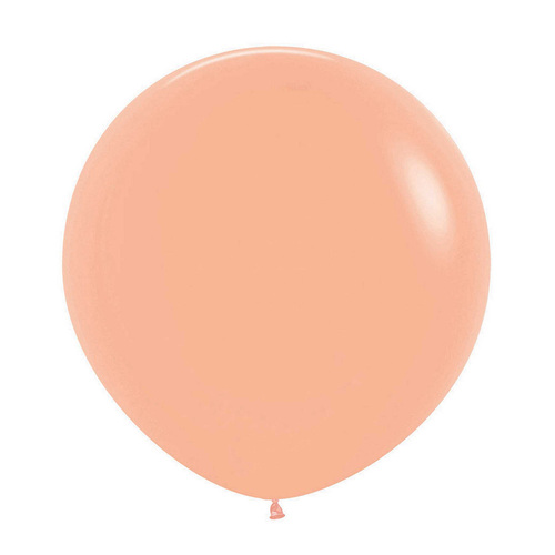 60cm Sempertex Fashion Peach Latex Balloons 3 Pack
