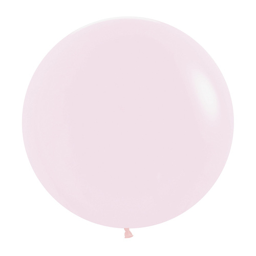 60cm Sempertex Pastel Matte Pink Latex Balloons 10 Pack