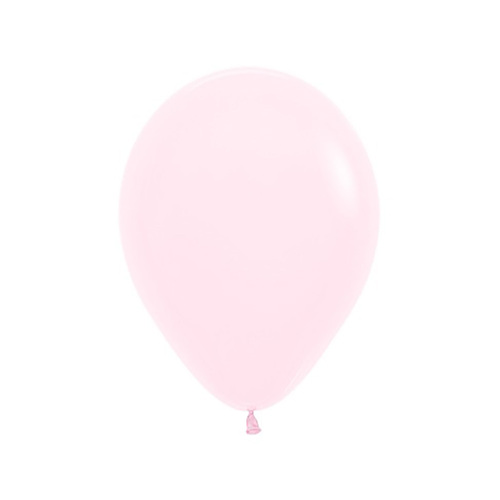 30cm Sempertex Pastel Matte Pink Latex Balloons 25 Pack