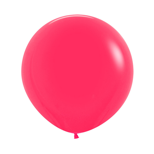 60cm Sempertex Fashion Raspberry Latex Balloons 3 Pack