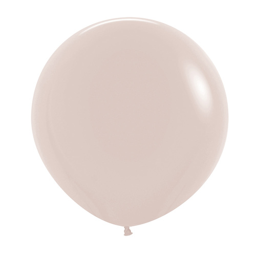 60cm Sempertex Fashion White Sand Latex Balloons 3 Pack