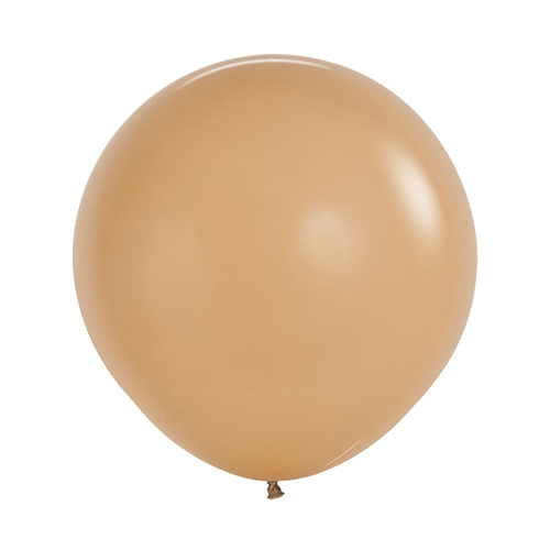 60cm Sempertex Fashion Latte Latex Balloons 3 Pack