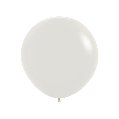 60cm Sempertex Pastel Dusk Cream Latex Balloons 3 Pack