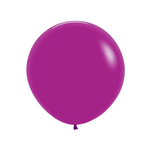 60cm Sempertex Fashion Purple Orchid Latex Balloons 3 Pack