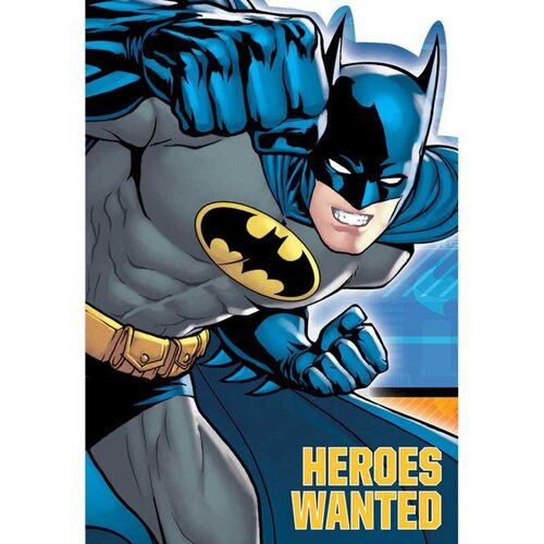 Batman Postcard Invitations 8 Pack