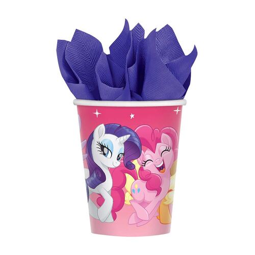 My Little Pony Friendship Adventures Cups 266ml 8 Pack