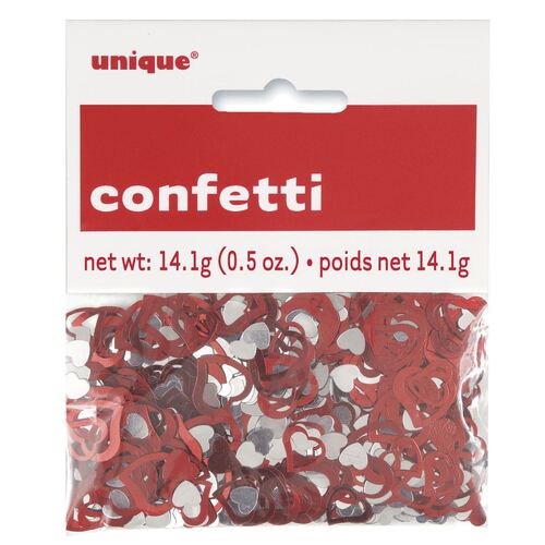 Hearts Foil Confetti 14.17Gm (0.5Oz)