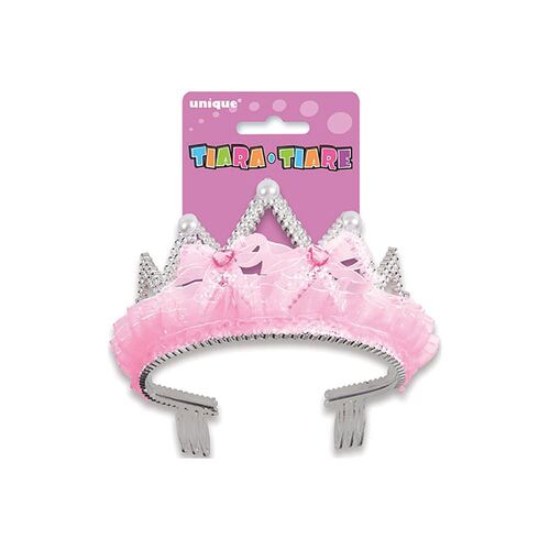Pink Bows & Ribbons Tiara
