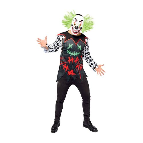 Costume Haha Clown Set Men's Adult Plus Size