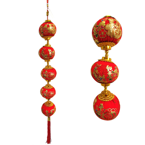Chinese New Year Stacked Lantern Hanging Decoration