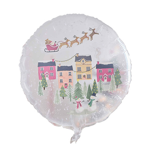 Merry Little Christmas Foil Balloon