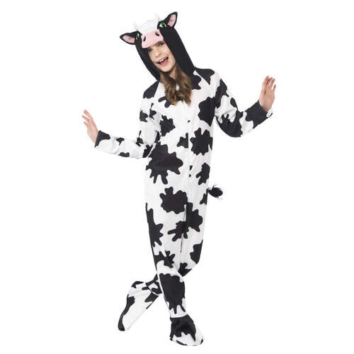 All in One with Hood Cow Costume