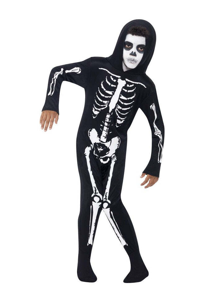 All in One Skeleton Kids Costume - Smiffys