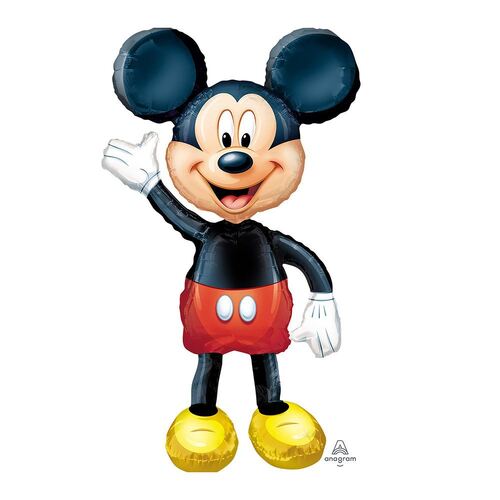 Airwalker Mickey Mouse Foil Balloon 