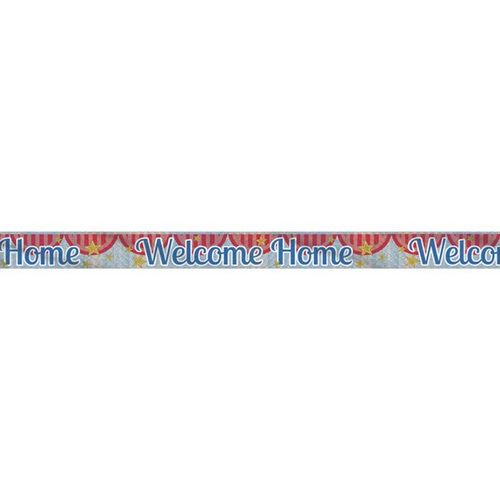 Welcome Home Prismatic Banner 2.7m