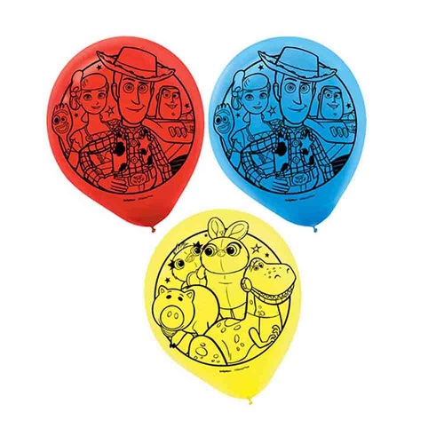 Toy Story 4 Latex Balloons 30cm 6 Pack