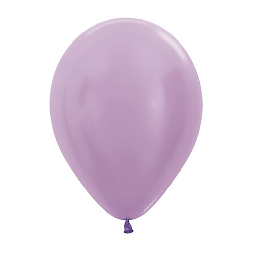 30cm Sempertex Satin Pearl Lilac Latex Balloons 100 Pack