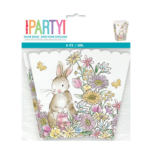 Easter Whimsy Treat Boxes  6 Pack