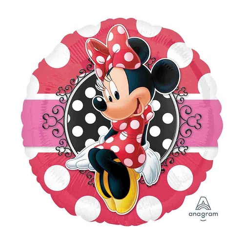 45cm Standard HX Minnie Portrait Foil Balloon