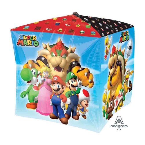 UltraShape Cubez Super Mario Brothers Foil Balloon