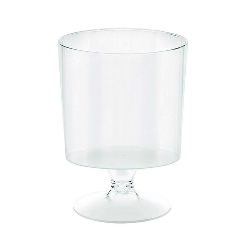Mini Catering Pedestal Cups Clear Plastic 147ml