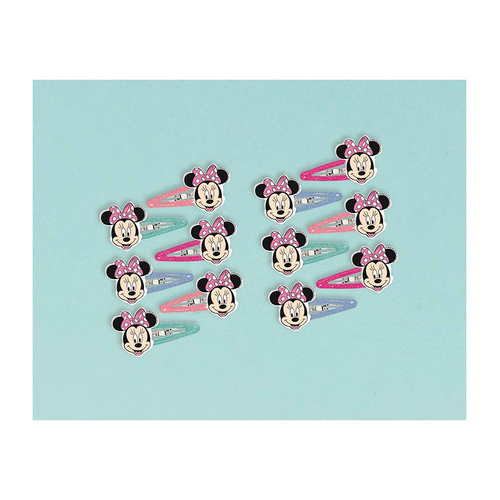 Minnie Mouse Happy Helpers Hair Clips 12 Pack