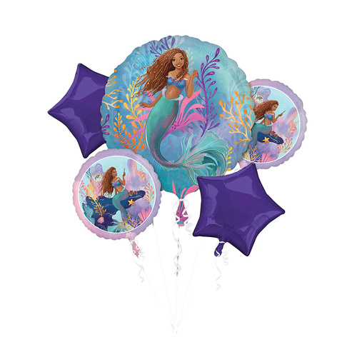 Bouquet The Little Mermaid Foil Balloon