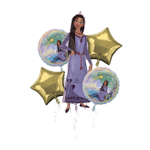 Bouquet Disney Wish Foil Balloon