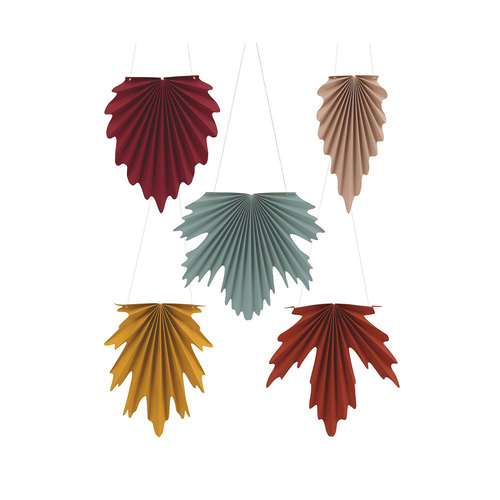 Autumn Leaves Hanging Decorations 30cm 5 Pack