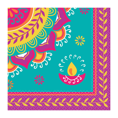 Diwali Lunch Napkins 16 Pack