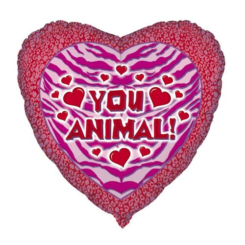 You Animal 45cm (18) Foil Balloon Packaged