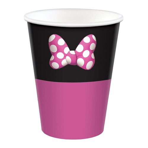 Minnie Mouse Forever Paper Cups 266ml 8 Pack