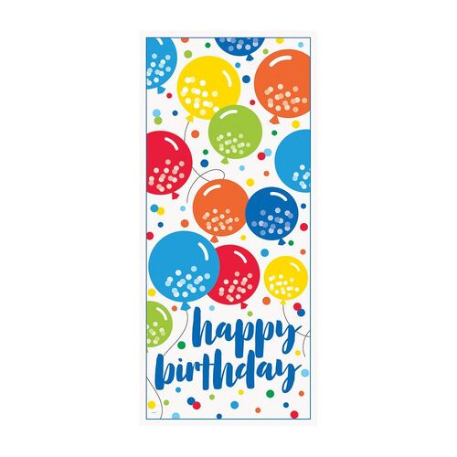 Birthday Balloon Cheer Door Poster