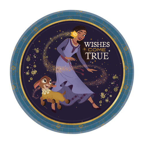 Disney Wish Plates NPC 23cm 8 Pack