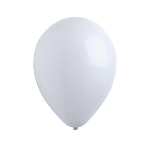 30cm Latex Balloons Bulk Pack Fashion White 200 Pack