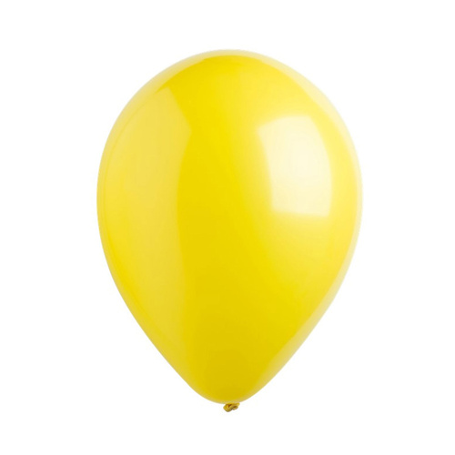 30cm Latex Balloons Bulk Pack Fashion Yellow 200 Pack