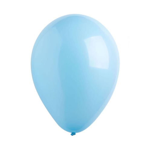 30cm Latex Balloons Bulk Pack Fashion Baby Blue 200 Pack