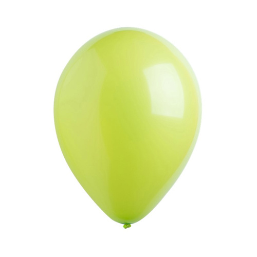 30cm Latex Balloons Bulk Pack Fashion Lime Green 200 Pack