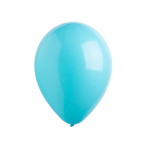 30cm Latex Balloons Bulk Pack Fashion Aqua 200 Pack