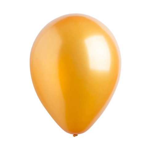 30cm Latex Balloons Bulk Pack Metallic Gold 200 Pack