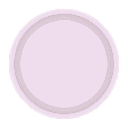 Paper Plates Round Pastel Lilac NPC 17cm 20 Pack