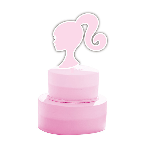 Barbie Acrylic Cake Topper